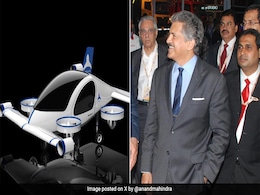 Anand Mahindra's Praise For IIT-Madras Startup That Will Develop Flying Electric Taxi Anand Mahindra's Praise For IIT-Madras Startup That Will Develop Flying Electric Taxi