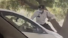 Video: Delhi Man Drives With Traffic Cop On Bonnet, Let Off With A Challan