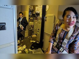 हवेत धोकादायक पद्धतीनं हलू लागलं विमान, सिंगापूर एअरलाईन्समध्ये घडला भयंकर प्रकार