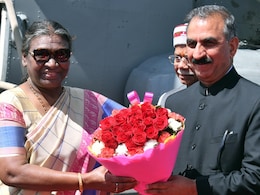 राष्ट्रपति द्रौपदी मुर्मू पांच दिन के दौरे पर शिमला पहुंचीं, शहर में कड़ी सुरक्षा व्यवस्था