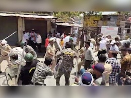 भाजपच्या दोन गटात जोरदार राडा, दगडफेक, लाठीचार्ज फोडतोडीने वातावरण तंग