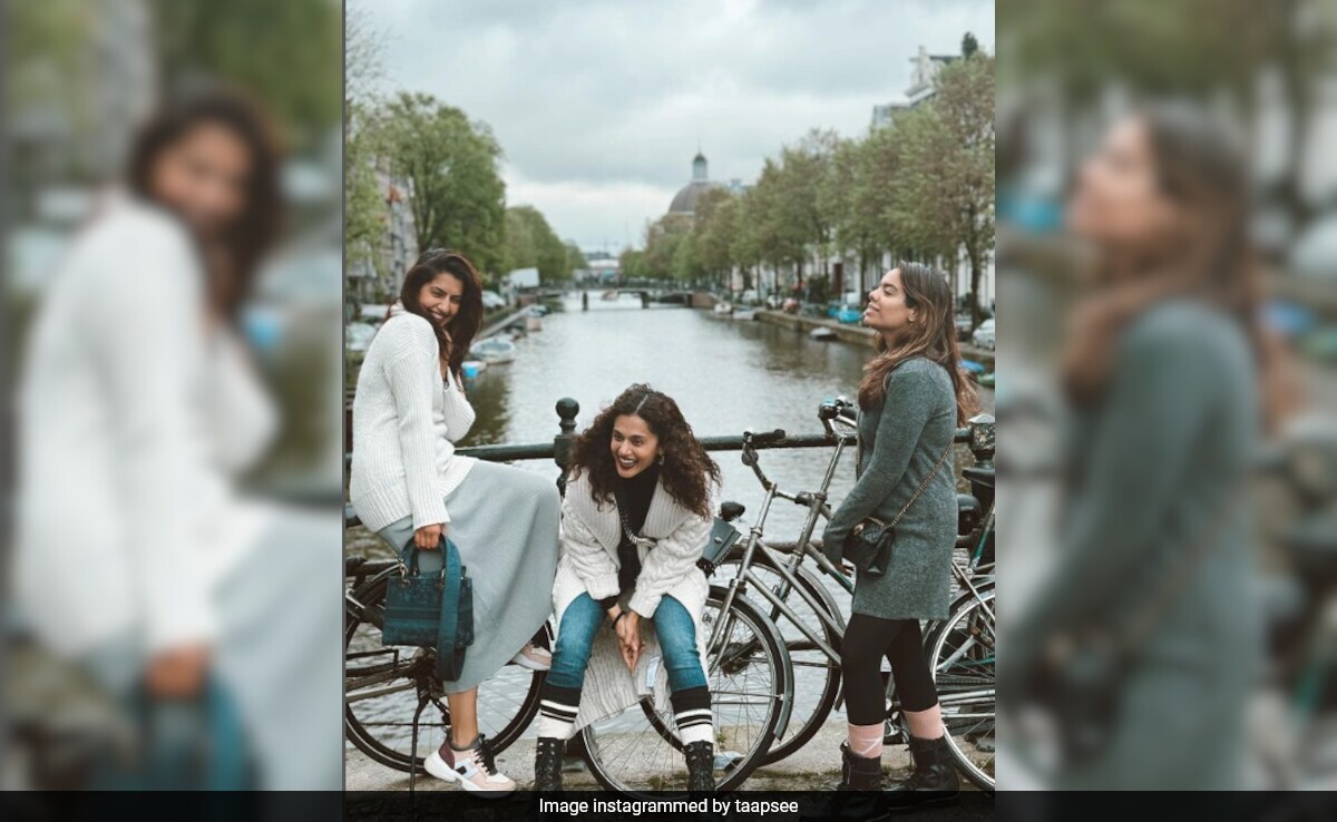 On Taapsee Pannu's Amsterdam Itinerary: Cycling, Fam-Jam And More