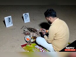 दिग्विजय-सत्यपाल की जीत के लिए NSUI जिलाध्यक्ष ने की विशेष पूजा, आधी रात श्मशान में किया तंत्र-मंत्र