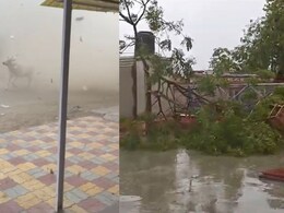 राजस्थान में होली पर बदला मौसम का मिजाज, तेज हवा...बारिश और पड़ रहे ओले; किसानों की बढ़ी चिंता