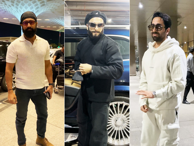 Vicky Kaushal, Ranveer Singh And Ayushmann Khurrana's Airport Style Swag