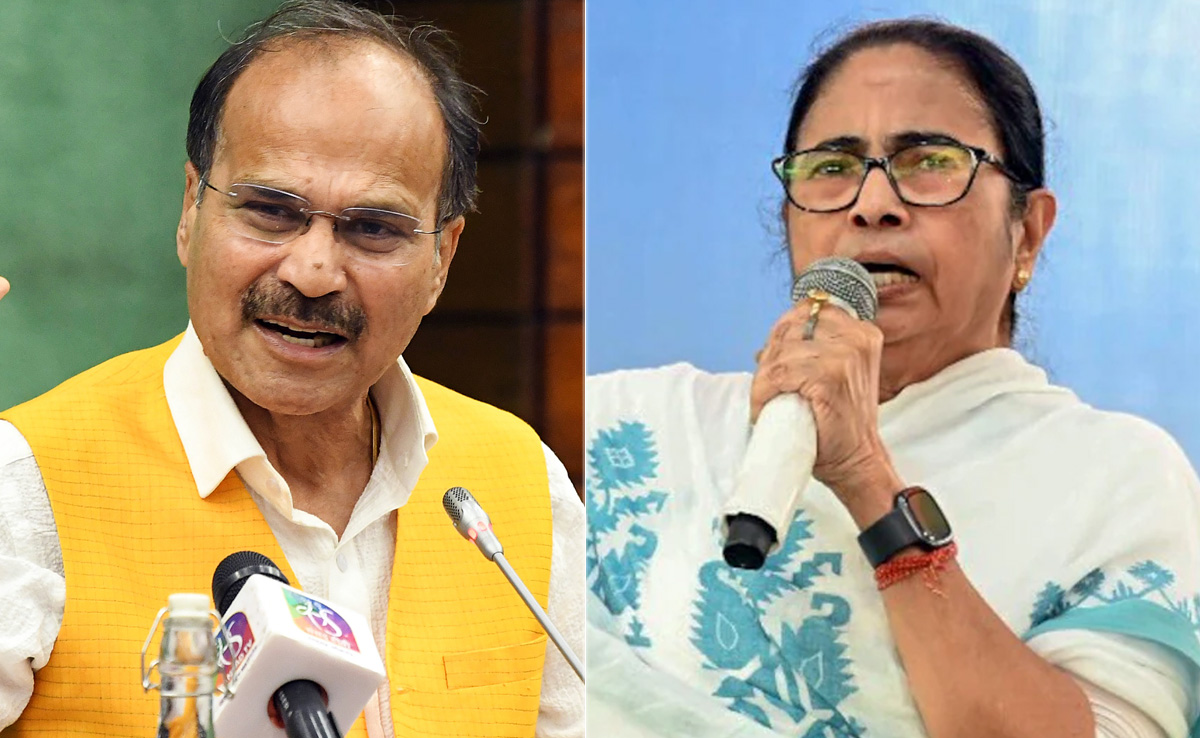 "Part Of INDIA" Says Mamata Banerjee. "Don't Trust," Adhir Ranjan Responds