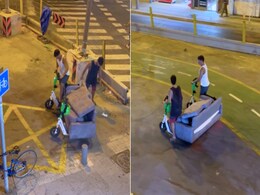 सोफे को स्कूटर पर रखकर ले जाने के लिए किया धांसू जुगाड़, देखकर लोगों का चकरा गया दिमाग, 50 लाख लोगों ने देखा Video सोफे को स्कूटर पर रखकर ले जाने के लिए किया धांसू जुगाड़, देखकर लोगों का चकरा गया दिमाग, 50 लाख लोगों ने देखा Video