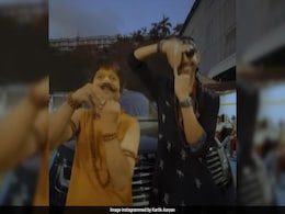 Just Kartik Aaryan Dancing To <i>Chandu Champion's</i> Song On <i>Bhool Bhulaiyaa 3</i> Sets Just Kartik Aaryan Dancing To <i>Chandu Champion's</i> Song On <i>Bhool Bhulaiyaa 3</i> Sets