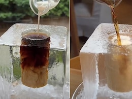 This Cafe In Kyoto Serves Iced Coffee Inside An Ice Cube - Watch Viral Video