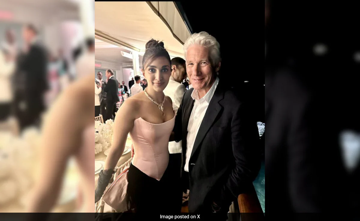 Cannes 2024: Richard Gere And Kiara Advani's Picture-Perfect Moment At Gala Dinner