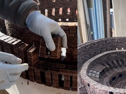 Watch: Viral Video Of Giant Chocolate Colosseum Divides The Internet