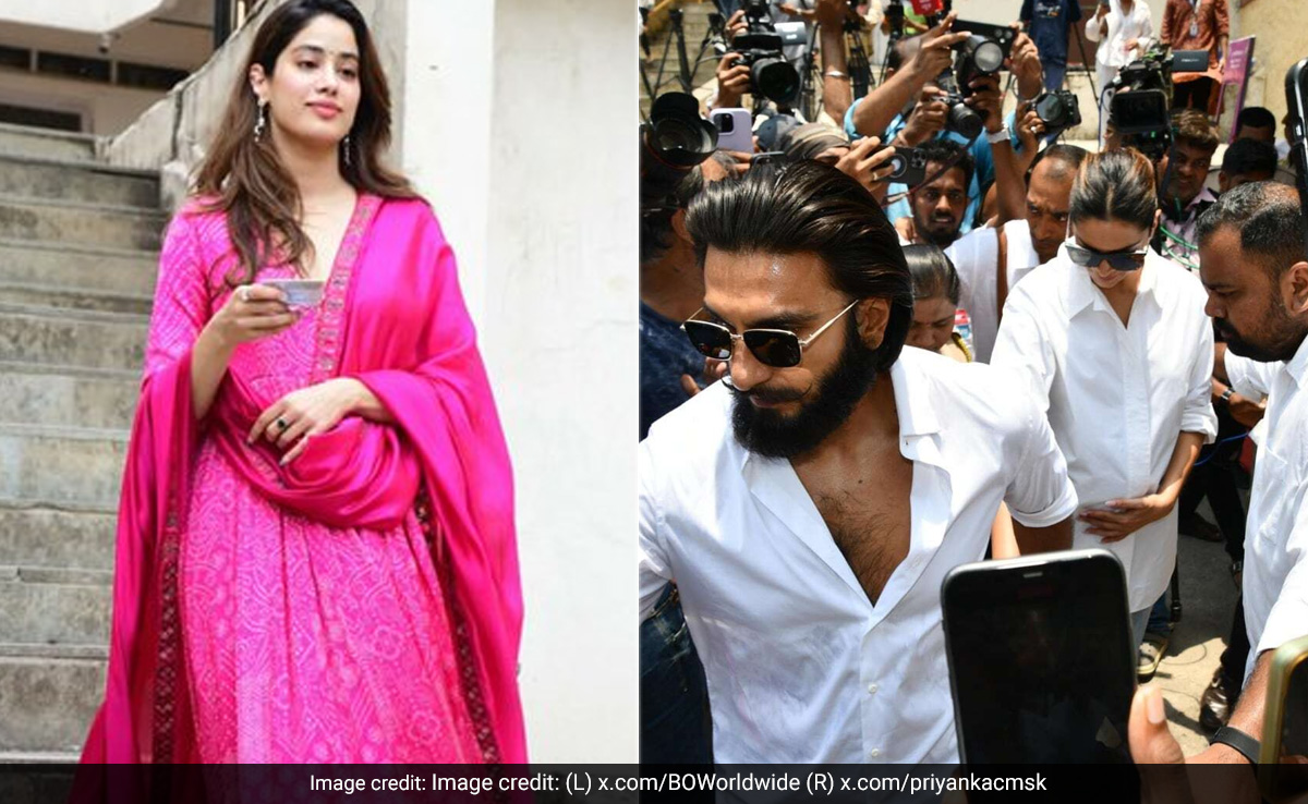From Deepika Padukone's Baby Bump Flair And SRK-Gauri Khan's Cool Casuals To Janhvi Kapoor's Pink Power, These Stars Voted In Style Today