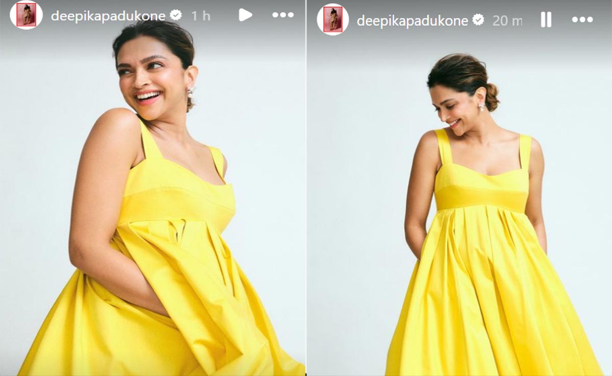 Deepika Padukone's Yellow Gauri And Nainika Dress, Which She Sported Her Baby Bump In, Has Sold For Rs 34,000