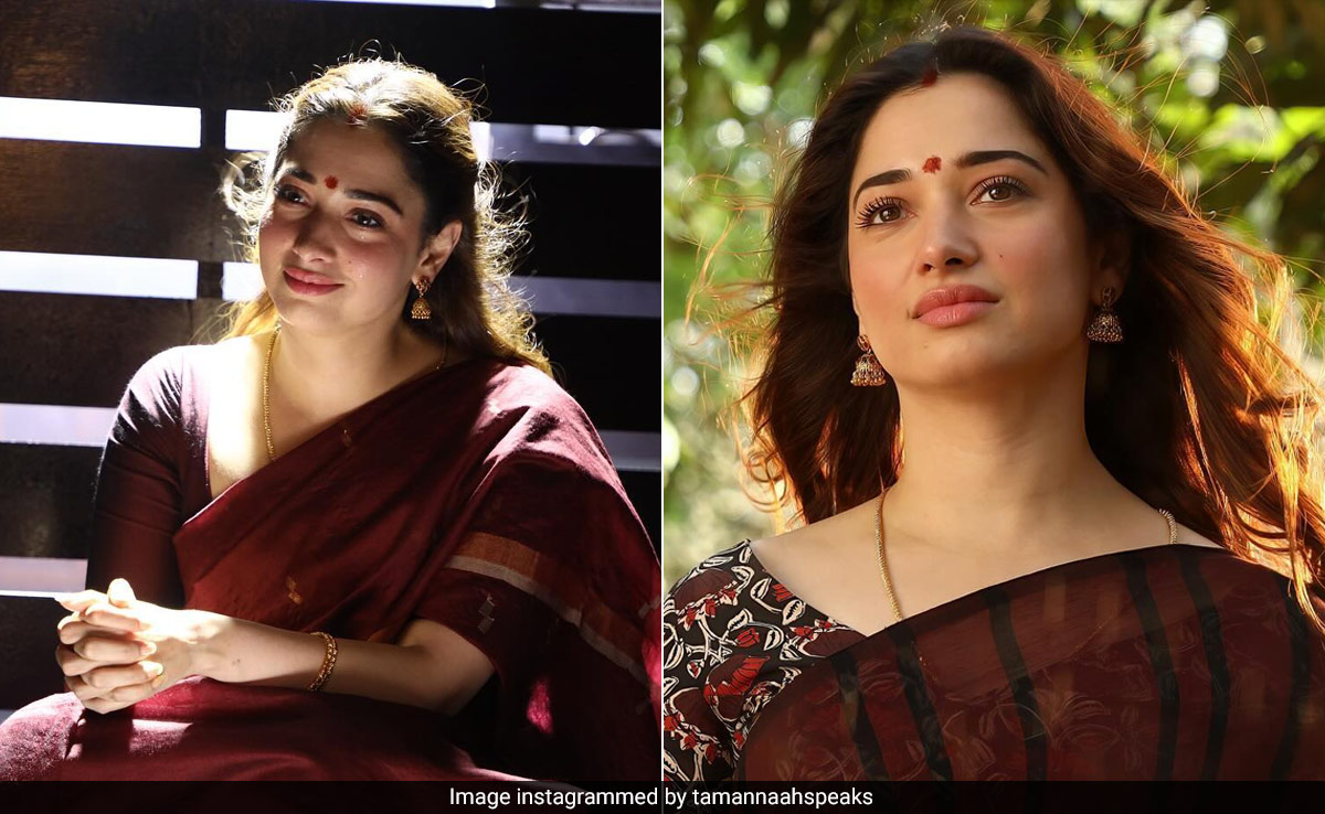 Tamannaah Bhatia As <i>Aranmanai 4</i>'s Selvi Made A Case For The Effortlessly Chic Summer <i>Saree</i>