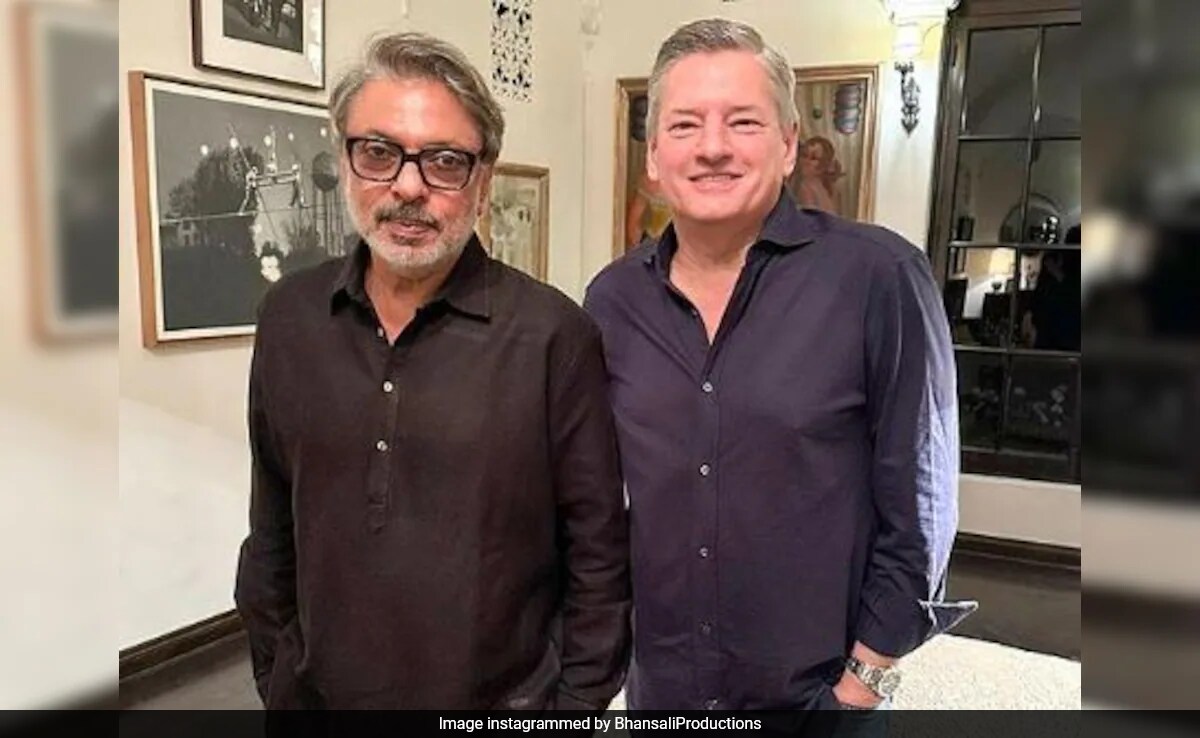 In Pics: Sanjay Leela Bhansali With Netflix CEO Ted Sarandos At A Dinner Party In Los Angeles