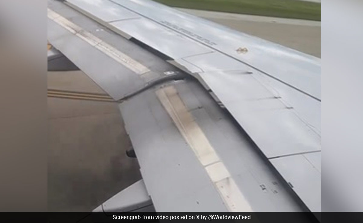 Watch: United Airlines Plane Engine Catches Fire Moments Before Takeoff