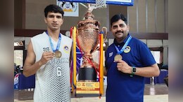 जूनियर नेशनल बास्केटबॉल प्रतियोगिता में राजस्थान ने जीता गोल्ड, जैसलमेर के अजय ने गाड़ा झंडा