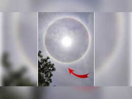 अजब गजब! तपती धूप में सूरज के पास दिखी ये हैरान करने वाली चीज़, देखिए तस्वीर 