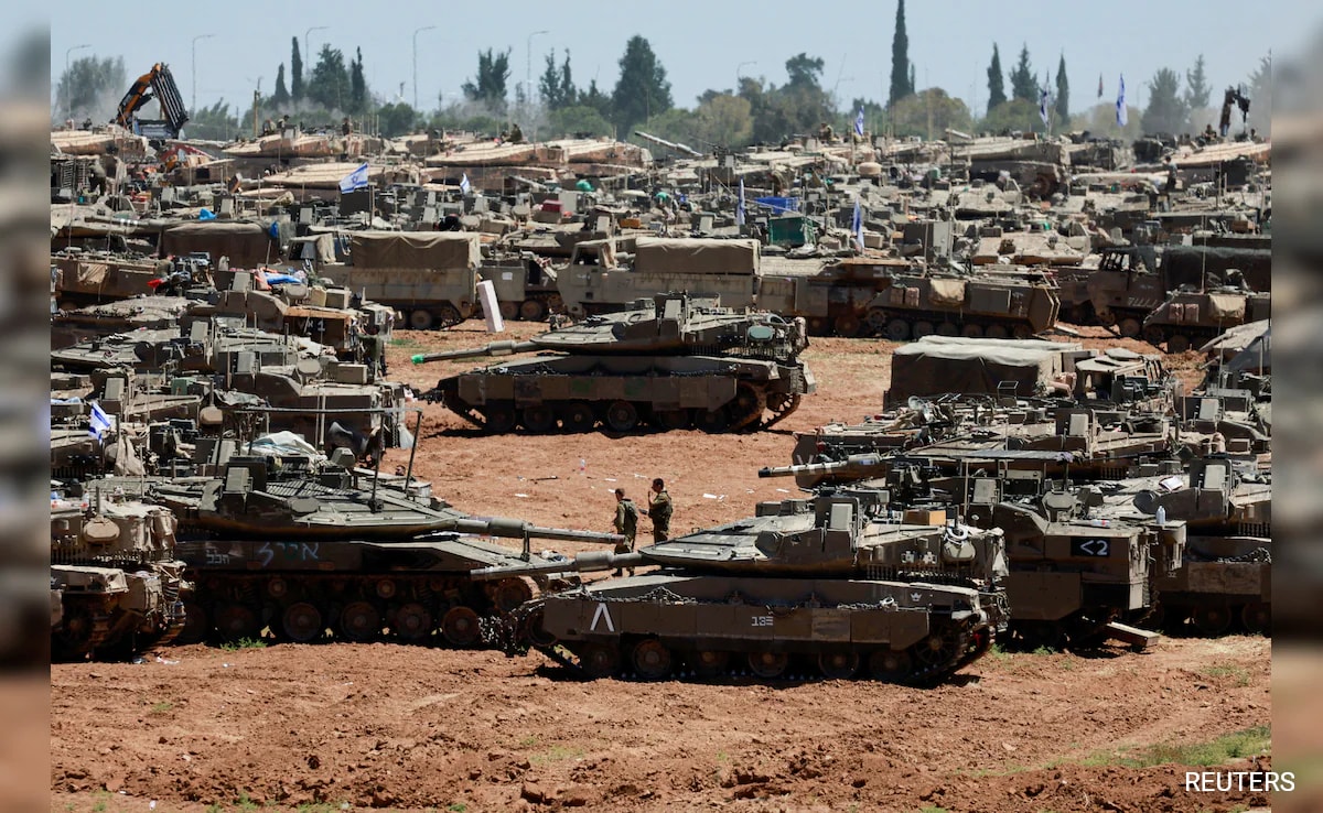 Israel Preparing 1.3 Lakh Soldiers For Planned Attack On Gaza