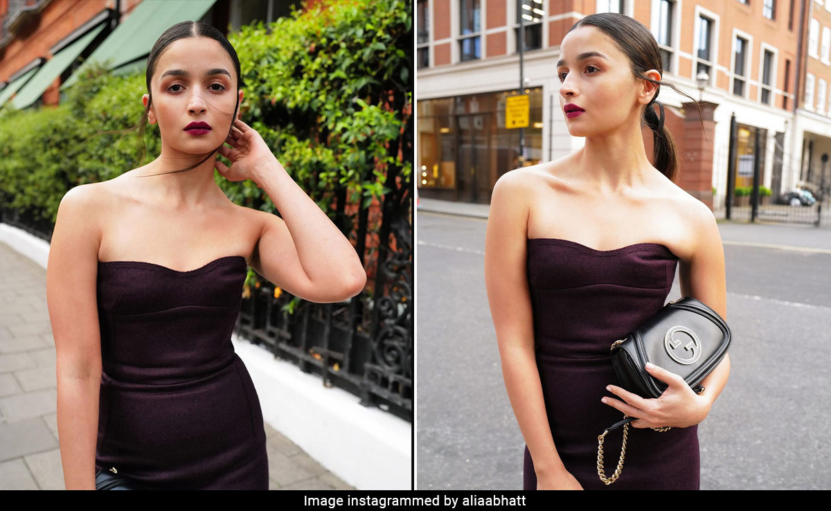 Gucci Cruise 2025: Alia Bhatt Skips Her Dewy Glow For Deep Lips And Bronzed Cheeks In London