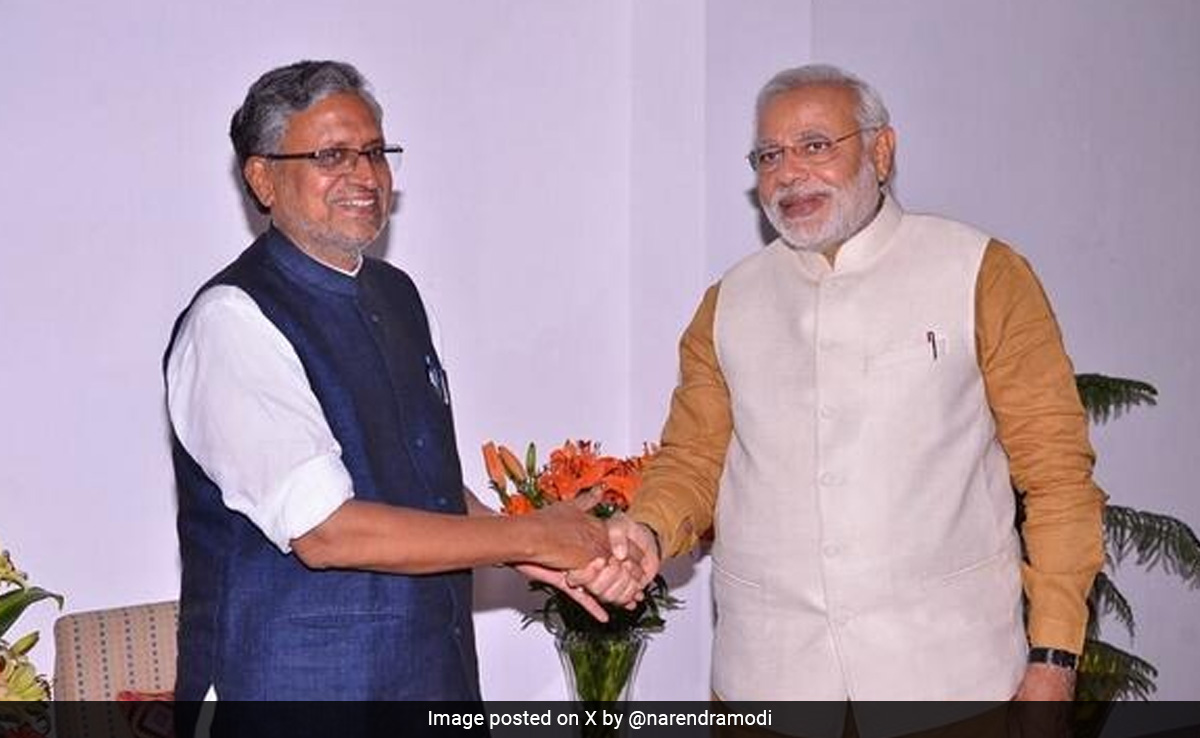 "Great Pioneer Of Politics": PM Modi, Other Leaders Mourn Sushil Modi