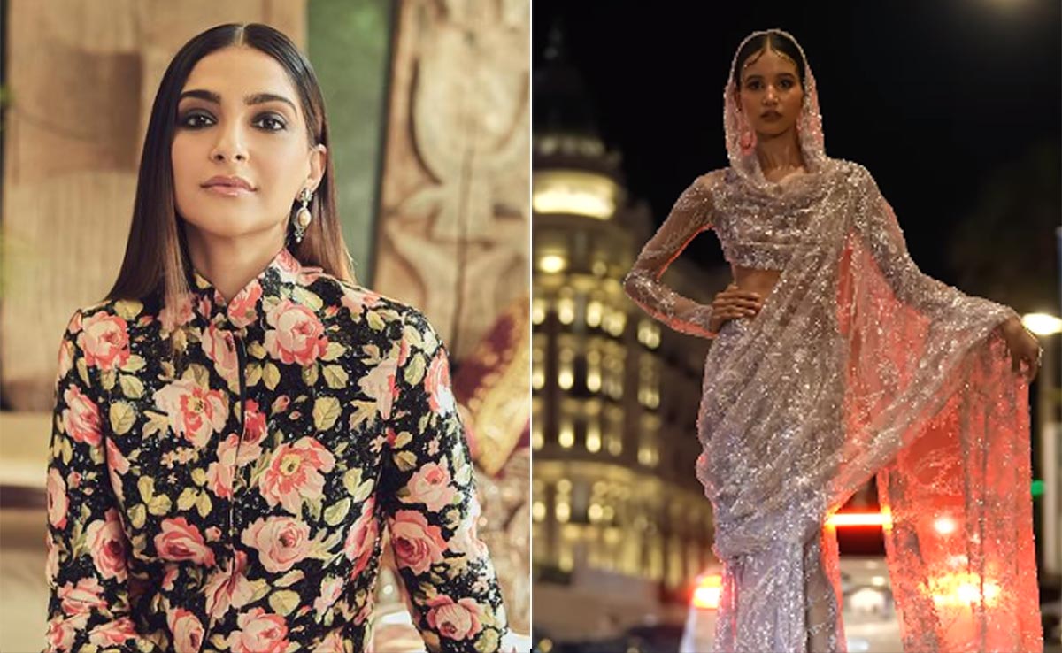 Sonam Kapoor's Shout Out To Nancy Tyagi's Fusion Saree Look At Cannes: "Best Outfit"