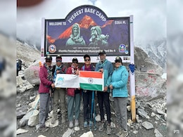 Bachendri Pal Celebrates 40 Years Of Mount Everest Climb At Base Camp Bachendri Pal Celebrates 40 Years Of Mount Everest Climb At Base Camp