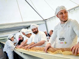French Bakers Win World Record For Creating Longest Baguette, Reclaim Title From Italy French Bakers Win World Record For Creating Longest Baguette, Reclaim Title From Italy