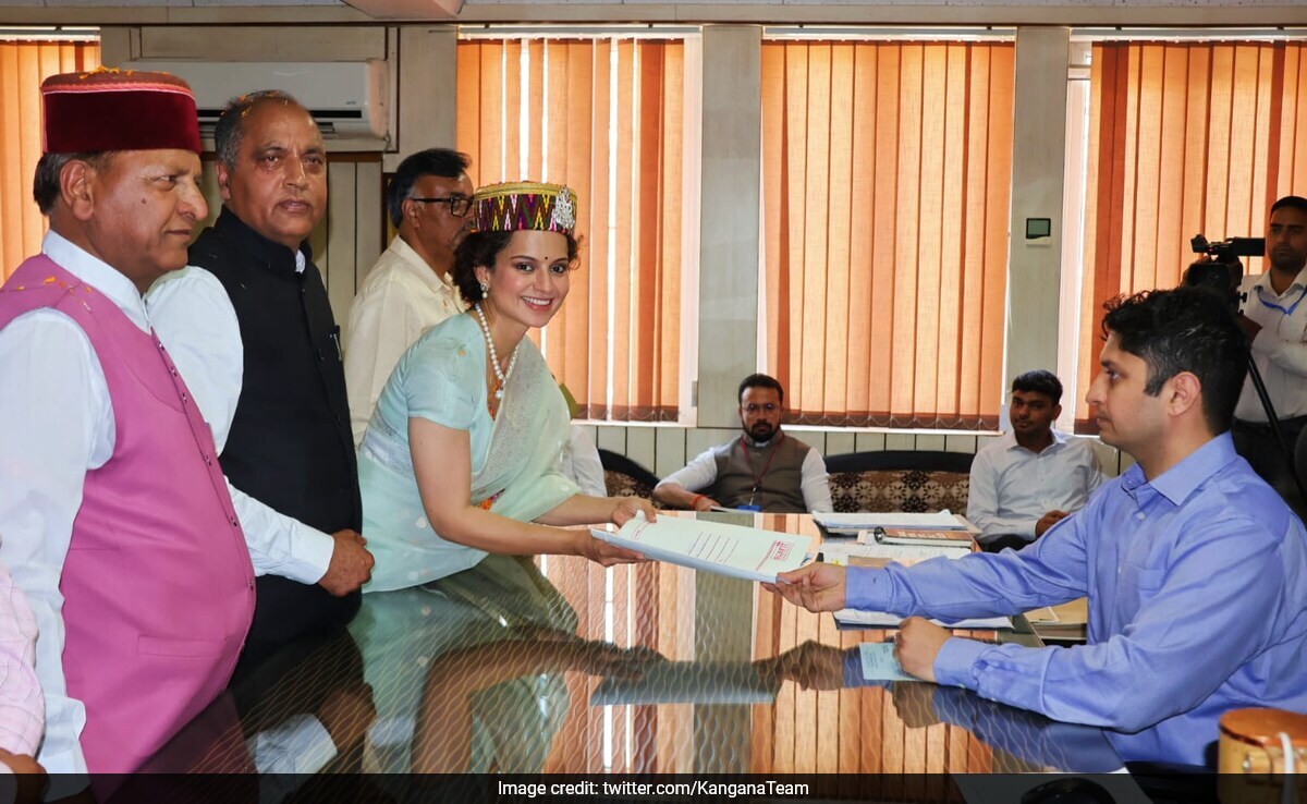 Kangana Ranaut's Message After Filing Nomination From Mandi