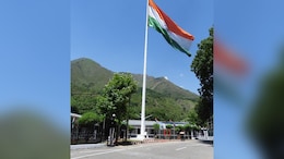 108-Foot Flagpole With Tricolour Mounted Near Line Of Control In J&K