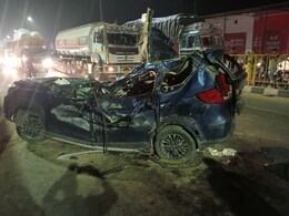 6 Killed As Car Hits Truck In UP's Meerut 6 Killed As Car Hits Truck In UP's Meerut
