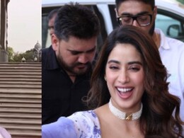 Entertainment News:'Mr and Mrs Mahi'के प्रमोशन के लिए पिंक सिटी पहुंचीं जाह्नवी कपूर , बोलीं- जयपुर की हर गली में झलकता है रोमांस