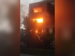 Fire Breaks Out At Noida House After Gas Cylinder Leak, None Hurt Fire Breaks Out At Noida House After Gas Cylinder Leak, None Hurt