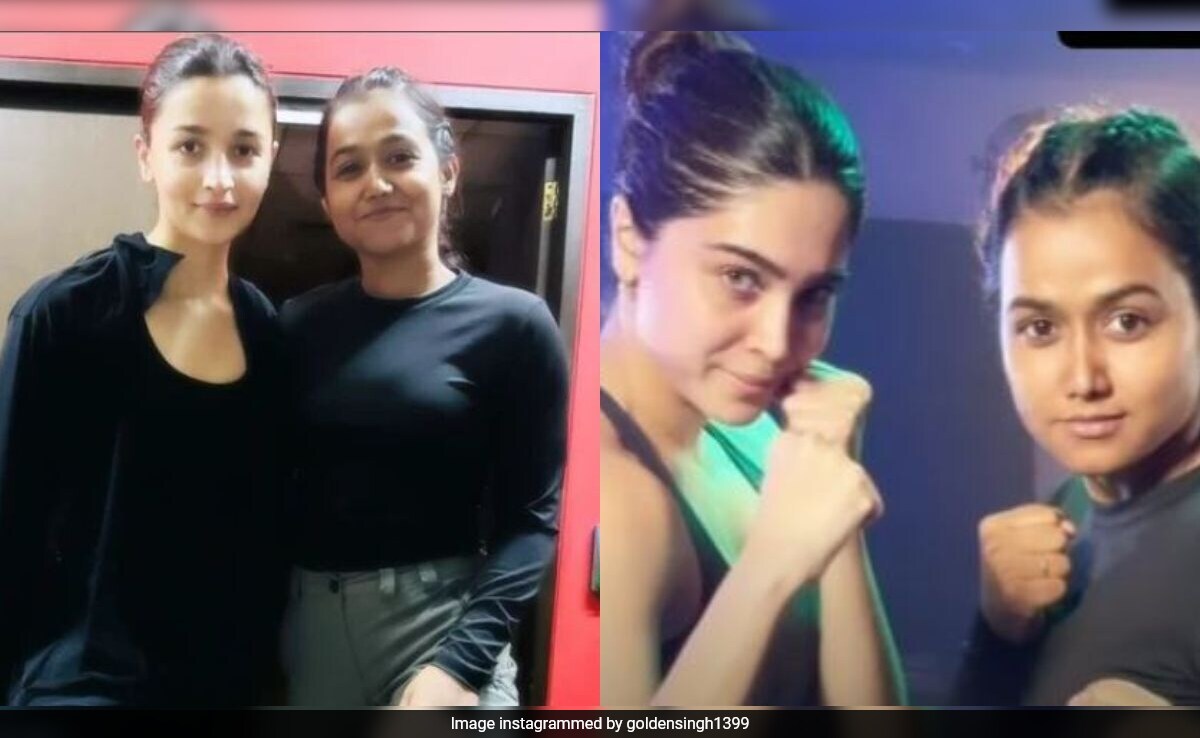 Viral Pics Suggest Alia Bhatt And Sharvari Wagh Have Begun YRF Spy-Verse Film Prep