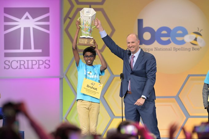 12-Year-Old Indian-American Wins National Spelling Bee Contest In US 12-Year-Old Indian-American Wins National Spelling Bee Contest In US