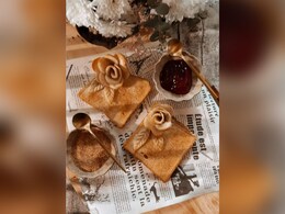 This Viral Video Of A "Flower Toast" Will Leave You Mesmerised This Viral Video Of A "Flower Toast" Will Leave You Mesmerised