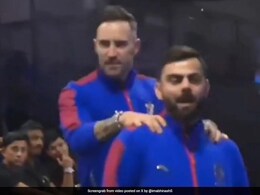 Watch: Virat Kohli Gets Massage From Faf Du Plessis, Fan's 'Backbenchers' Reference Breaks Internet