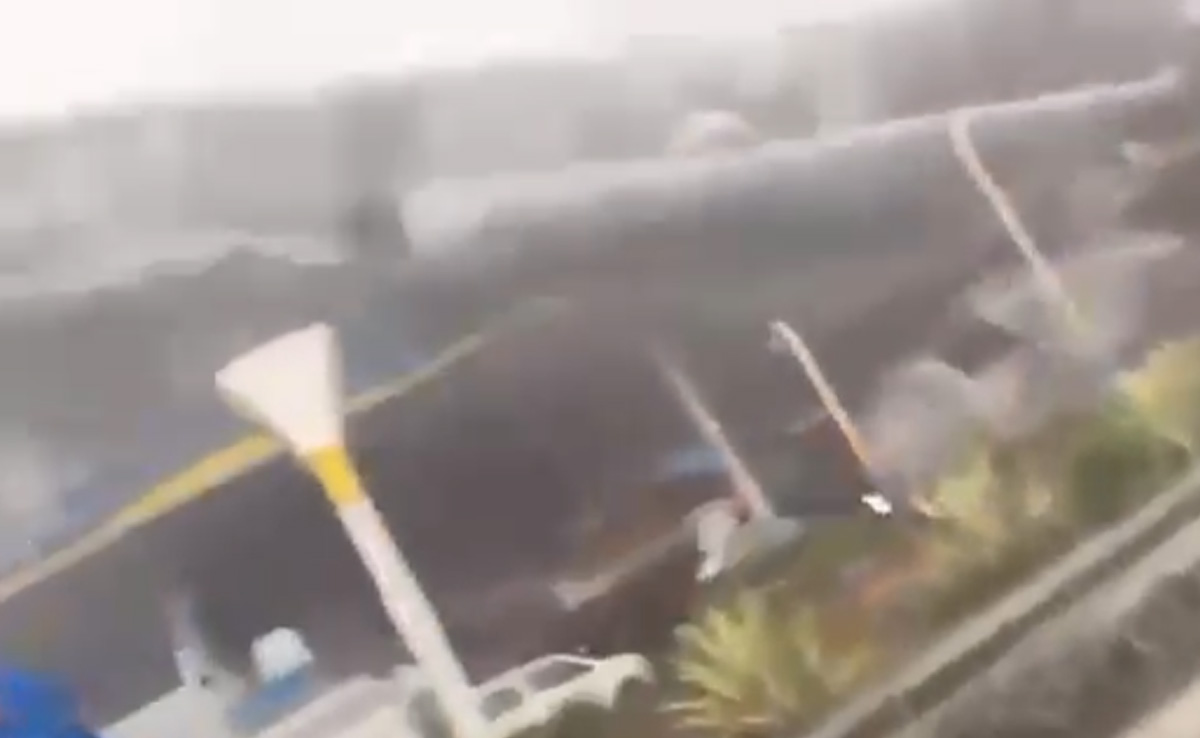 Video: 16 Seconds Of Horror As Mumbai Billboard Crashes Down On Petrol Pump