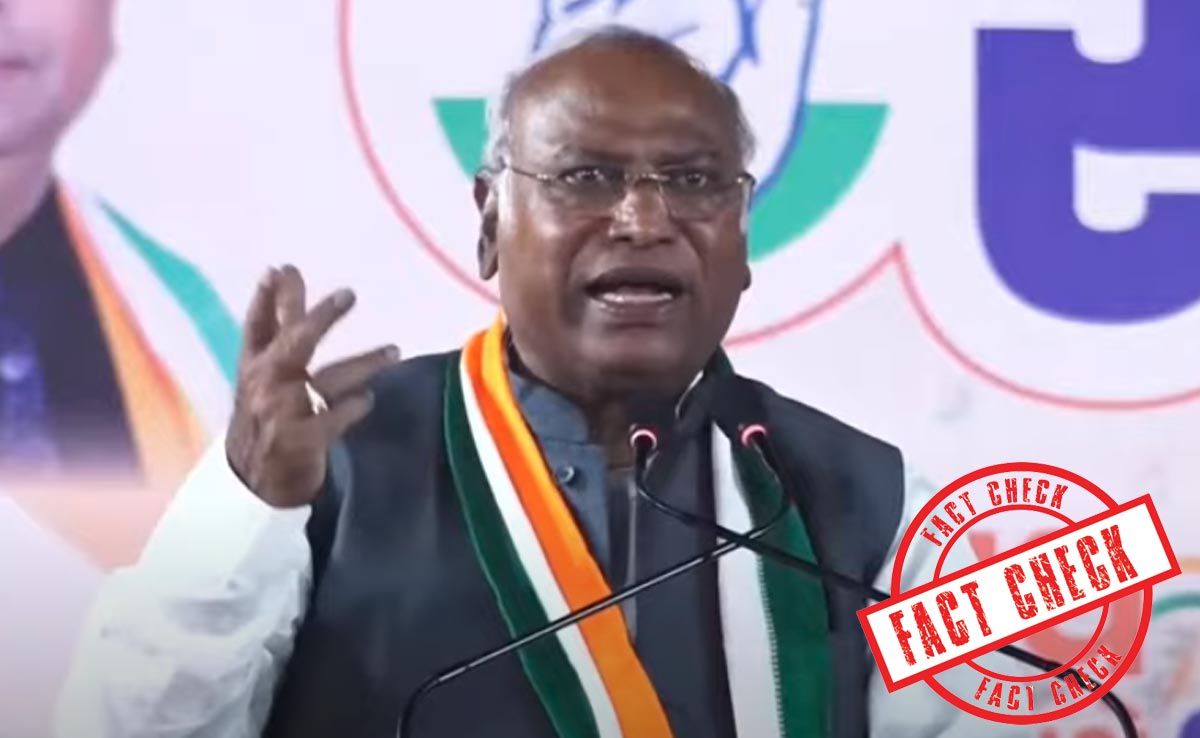 Fact Check : मल्लिकार्जुन खरगे ने कहा- "कांग्रेस खत्म हो गई", जानें इस वायरल वीडियो का पूरा सच