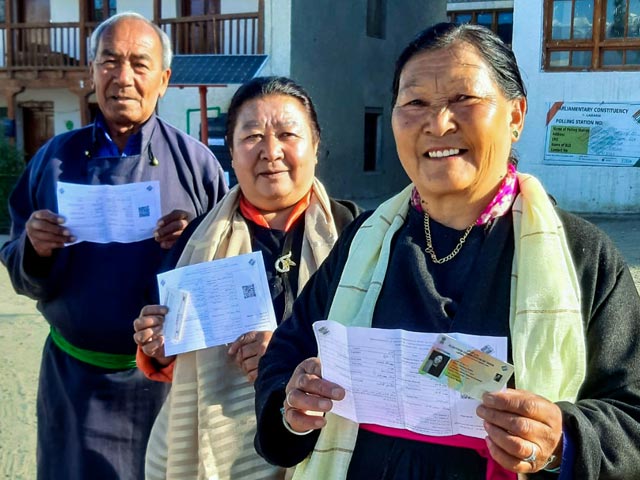 In First Election Since UT Status, Ladakh Sees Dip In Poll Percentage As Compared To 2019