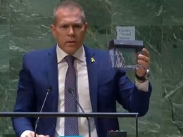 Watch: Angry Israel Envoy Shreds UN Charter After Palestine Membership Vote Watch: Angry Israel Envoy Shreds UN Charter After Palestine Membership Vote