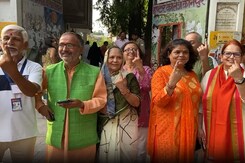 Voting Begins In 96 Seats In 9 States, Jammu And Kashmir Voting Begins In 96 Seats In 9 States, Jammu And Kashmir
