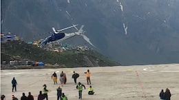 Video: En Route Kedarnath, Chopper Goes Into Tailspin, People Run Away