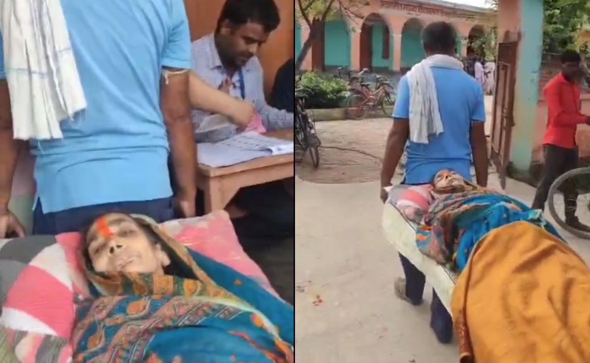 "During Her Last Moment...": Cancer Patient On Stretcher Votes In Bihar