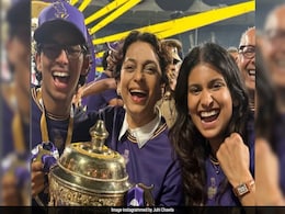 Rarely Seen Juhi Chawla's Daughter Jahnavi And Son Arjun's Moments Of Joy After KKR's IPL Win Rarely Seen Juhi Chawla's Daughter Jahnavi And Son Arjun's Moments Of Joy After KKR's IPL Win