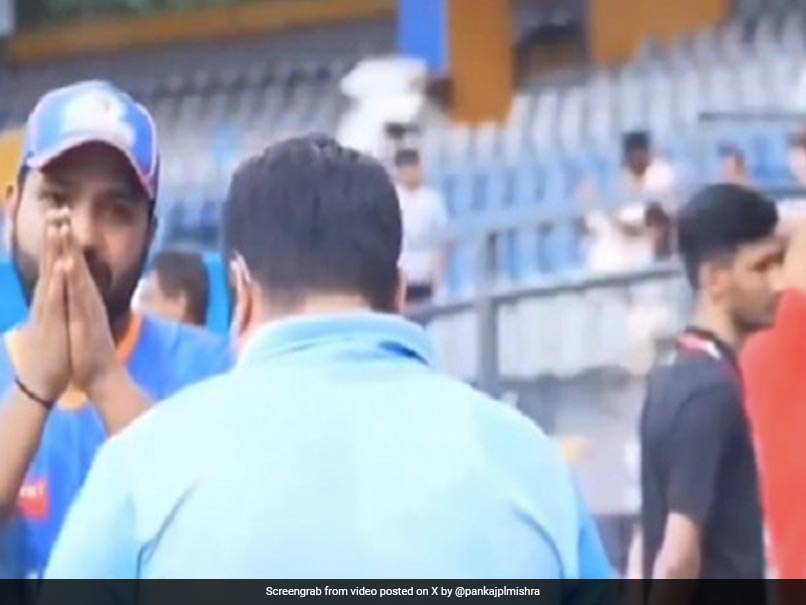 "भाई ऑडियो बंद करो एक वीडियो ने वाट लगा दिया...",रोहित शर्मा ने हाथ जोड़कर कैमरामैन से की अपील, Viral video