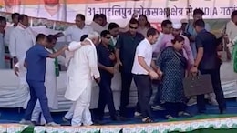 Video: Stage Collapses At Rahul Gandhi's Bihar Poll Rally With Misa Bharti