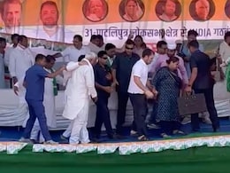Video: Stage Collapses At Rahul Gandhi's Bihar Poll Rally With Misa Bharti
