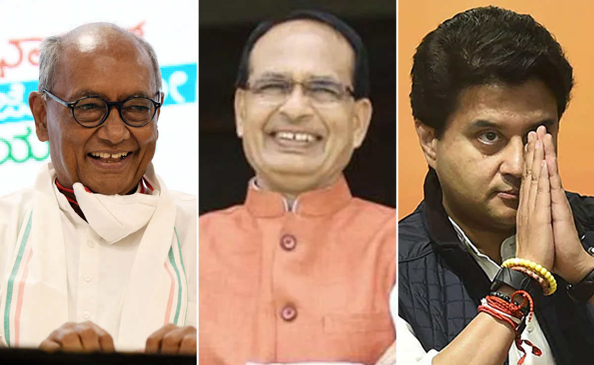 तीसरे चरण की वोटिंग में ज्योतिरादित्य-शिवराज से आगे निकले दिग्विजय सिंह ! जानें- क्या है इसके मायने?
