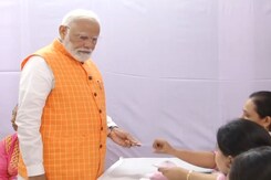 PM Modi Votes In Ahmedabad During Third Phase Of Lok Sabha Polls PM Modi Votes In Ahmedabad During Third Phase Of Lok Sabha Polls